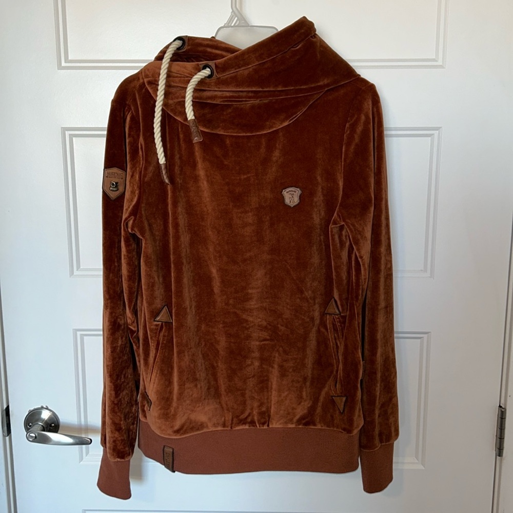 Naketano Rust Velvour Hoodie